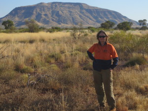 Vicky at Karijini 2012